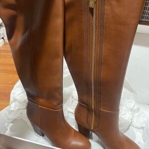 Aldo Tan Heeled Boots